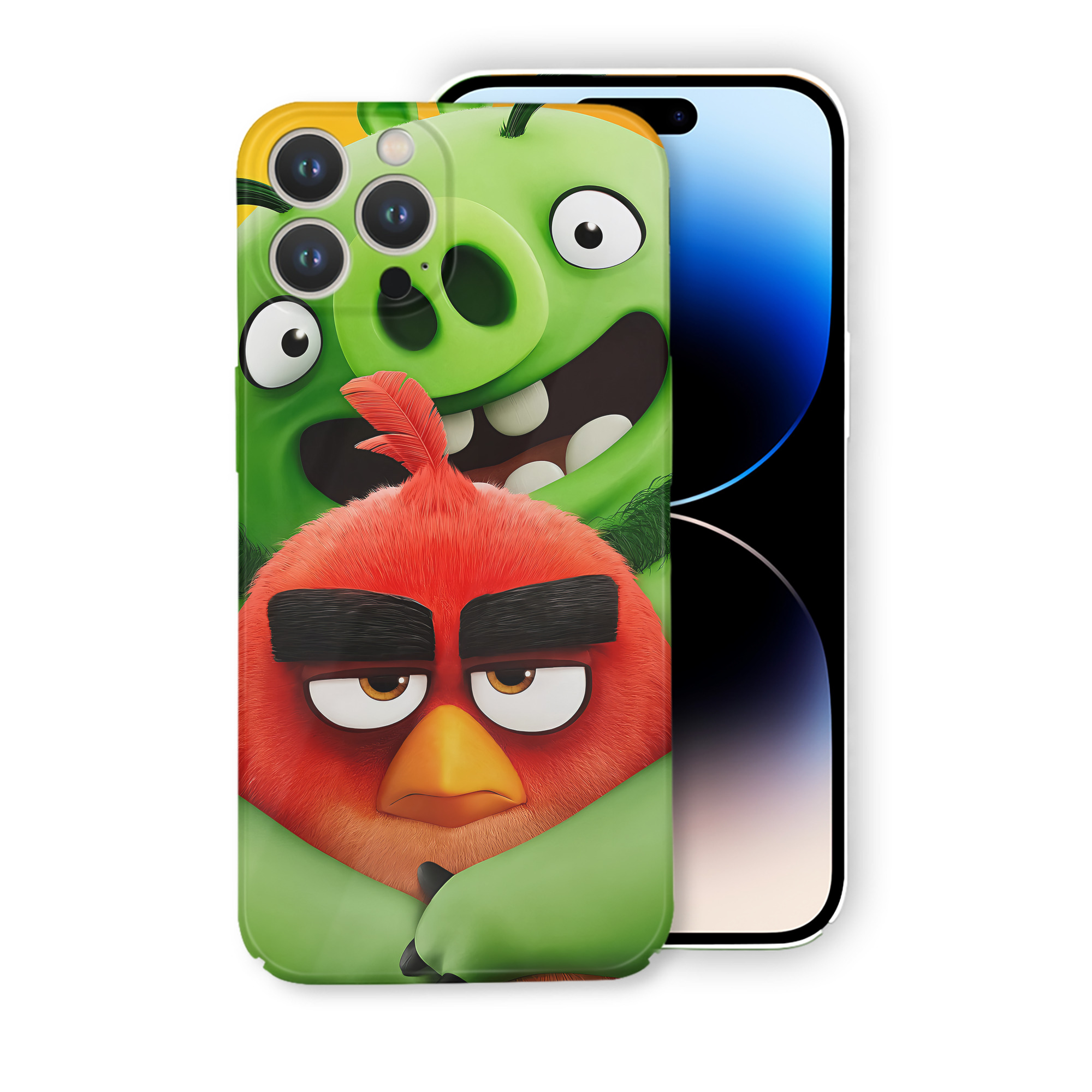 （画像用） Angry Birds アングリーバード 【iPhone 14シリーズ対応】ハードケース